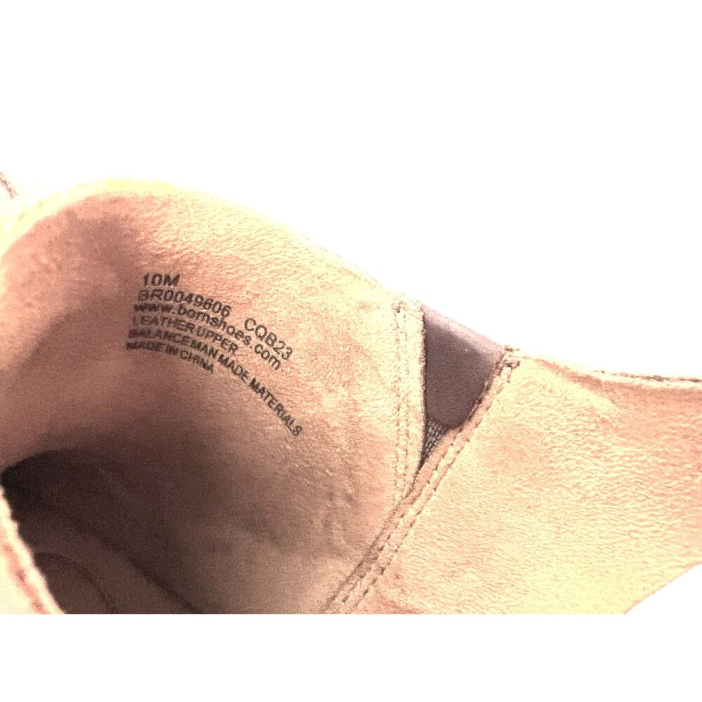 Born Brown Leather Platform Clogs - Picture 9 of 9
